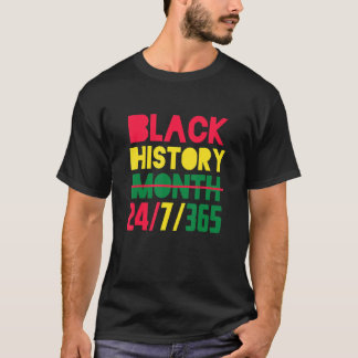 Black History Month T-shirt