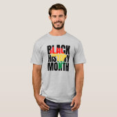 Black History Month T-Shirt (Voorkant volledig)