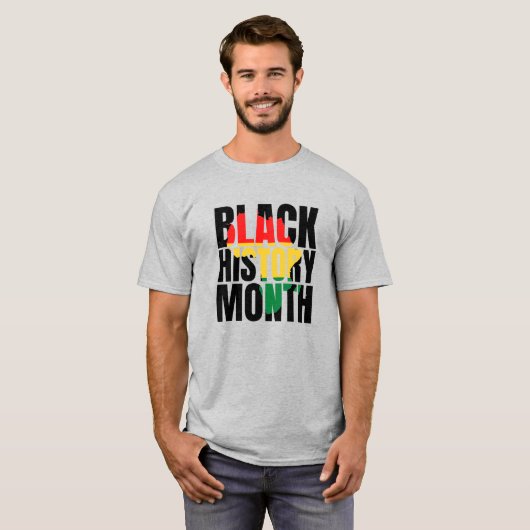 Black History Month T-Shirt (Voorkant volledig)