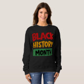 Black History Month Trui (Voorkant volledig)