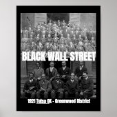 Black History Month - Tusla - grondleggers van de Poster (Voorkant)