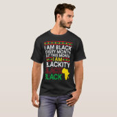 Black History Month USA History America African T-shirt (Voorkant volledig)