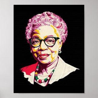Black History Month vieren Black History Ange Poster