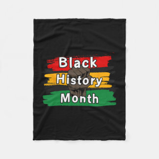 Black History Month viert de opkomst samen 1 Fleece Deken