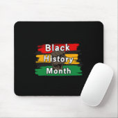 Black History Month viert de opkomst samen 1 Muismat (Met muis)