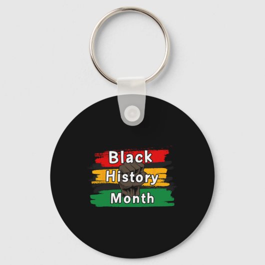 Black History Month viert de opkomst samen 1 Sleutelhanger (Voorkant)