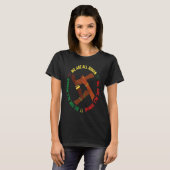 Black History Month We Are All Human Pride African T-shirt (Voorkant volledig)