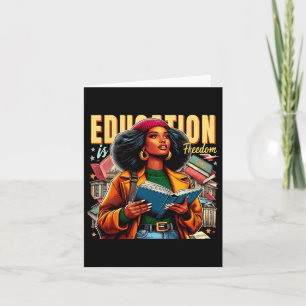 Black History Month zwarte leraar boeken onderwijs Kaart