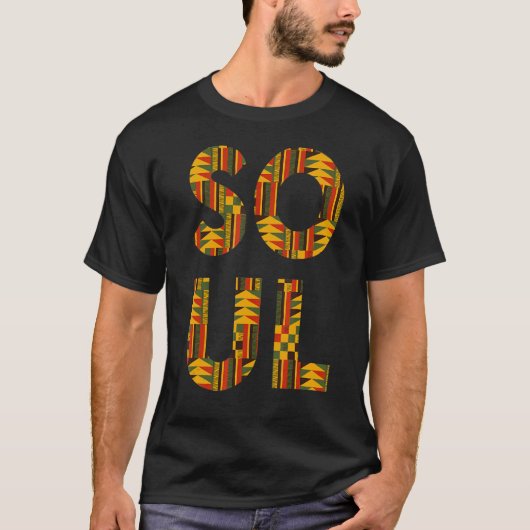 Black History POWER American African Pride Melani T-shirt (Voorkant)