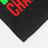 Black History Pride Martin Black Afro Afrikaans Fleece Deken (Hoek)