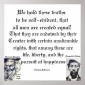 BLACK HISTORY QUOTE POSTER (Voorkant)