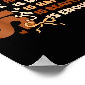 Black History She Is Me Strong Educated Blessed Wo Poster (Hoek)