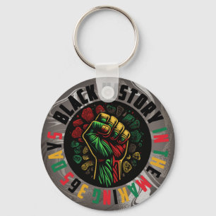 Black History Sleutelhanger Eer de cultuur