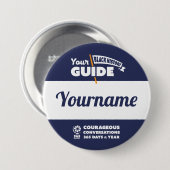 Black History Tour Guide Naam Button (Voorkant /achterkant)