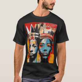 Black History Voices Afro-Amerikaanse trots T-shirt