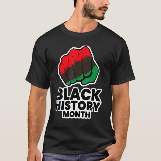 Black Historys Black History Month_1 T-shirt (Voorkant)