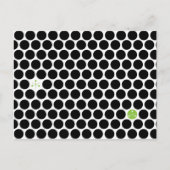 Black Hive Abstract Briefkaart (Voorkant)