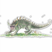 Black Hoday Monster Rheinlander Wisconsin Sticker (Voorkant)