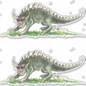 Black Hoday Monster Rheinlander Wisconsin Sticker (Voorkant)