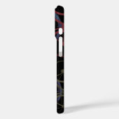 Black Hoesje-Mate iPhone draagtas van fietsen Case-Mate iPhone Case (Achterkant / Links)