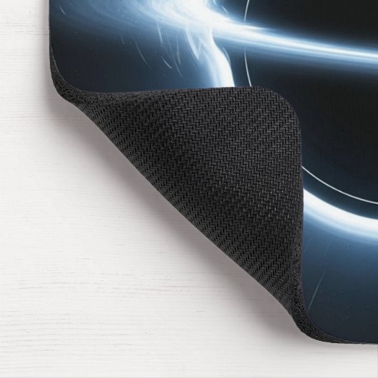 Black Hole Accretion Disk Cosmic Mousepad Muismat (Hoek)