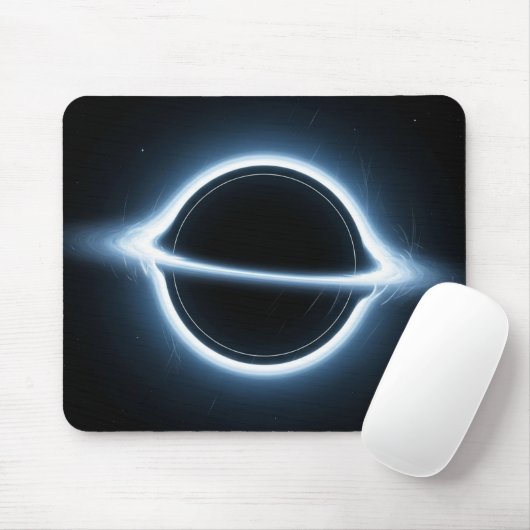 Black Hole Accretion Disk Cosmic Mousepad Muismat (Met muis)