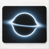 Black Hole Accretion Disk Cosmic Mousepad Muismat (Voorkant)