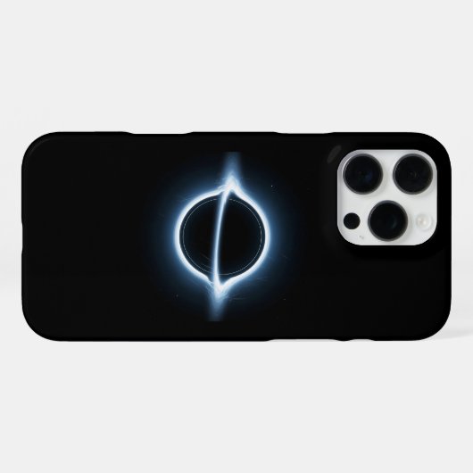 Black Hole Accretion Disk Phone Case iPhone Hoesje (Achterkant horizontaal)
