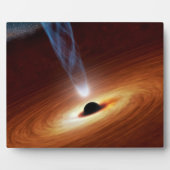 Black Hole Astronomy Space Art Fotoplaat (Voorkant)