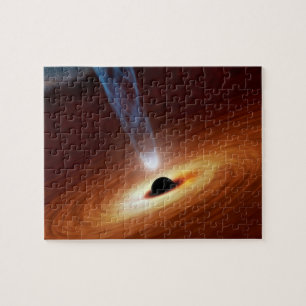 Black Hole Astronomy Space Art Legpuzzel