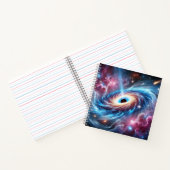 Black Hole & Astrophysics Cosmic Energy & Space Notitieboek (Binnen)