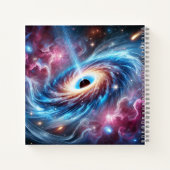 Black Hole & Astrophysics Cosmic Energy & Space Notitieboek (Achterkant)