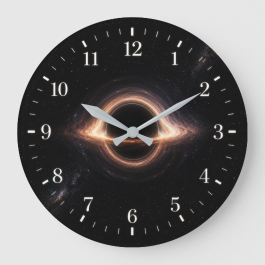 Black Hole Clock 2026 Version Grote Klok (Voorkant)