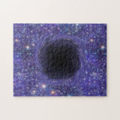 Black Hole Cool Cosmic Buitenspace Galaxy-sterren Legpuzzel (Horizontaal)