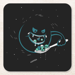 Black Hole Devours Kartonnen Onderzetters