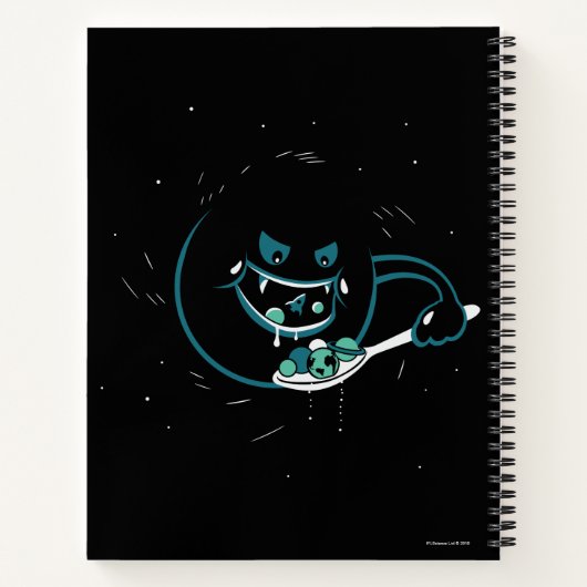 Black Hole Devours Notitieboek (Achterkant)