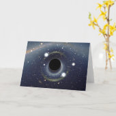 Black Hole Einstein Ring NASA Kaart (Gele Bloem)