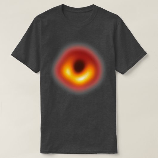 Black Hole Foto M87 T-shirt (Design voorkant)