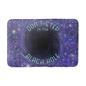 Black Hole Funny Outer Space Astronomy Novelty Badmat (Voorkant)