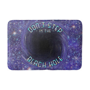 Black Hole Funny Outer Space Astronomy Novelty Badmat