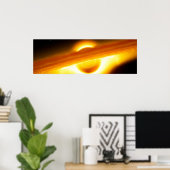 Black Hole - Het ultieme kosmische fenomeen Poster (Thuiskantoor)