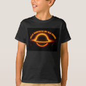 Black Hole Interstellar Conversation T-shirt (Voorkant)