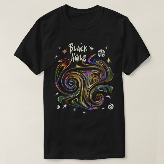 Black Hole Merger T-shirt (Design voorkant)