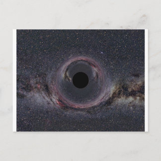 Black Hole Milky Way Briefkaart