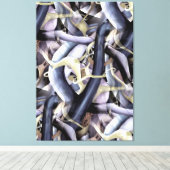 Black Hole Mysteries Abstracte Artwork Waterverf Canvas Afdruk (Insitu (Houten vloer))