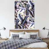 Black Hole Mysteries Abstracte Artwork Waterverf Canvas Afdruk (Insitu (Slaapkamer))