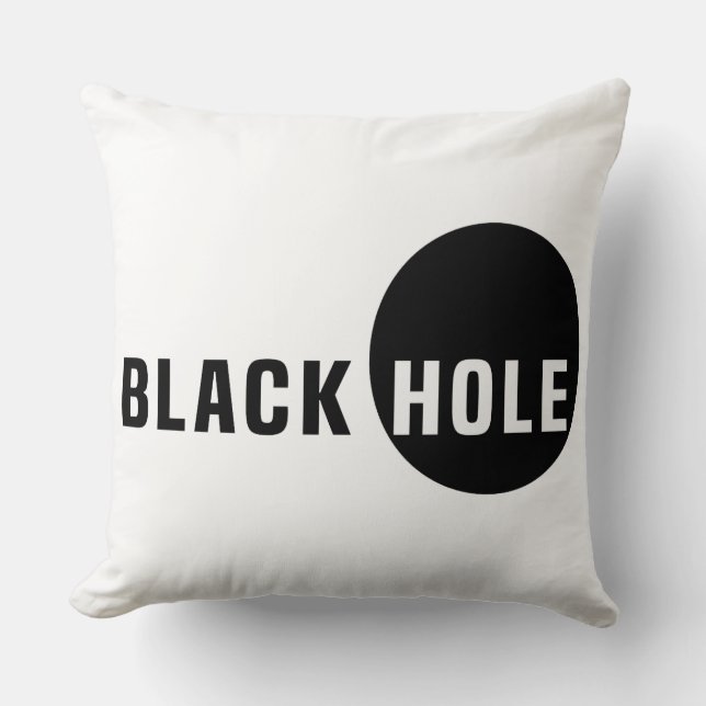 Black Hole omkeerbaar Kussen (Voorkant)