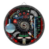 Black Hole Pinball Dartbord (Voorkant)
