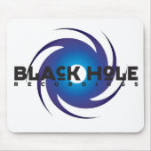 Black Hole Recording "Blue" Mousepad Muismat (Voorkant)