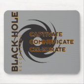 Black Hole Recordings "CCC" Mousepad Muismat (Voorkant)